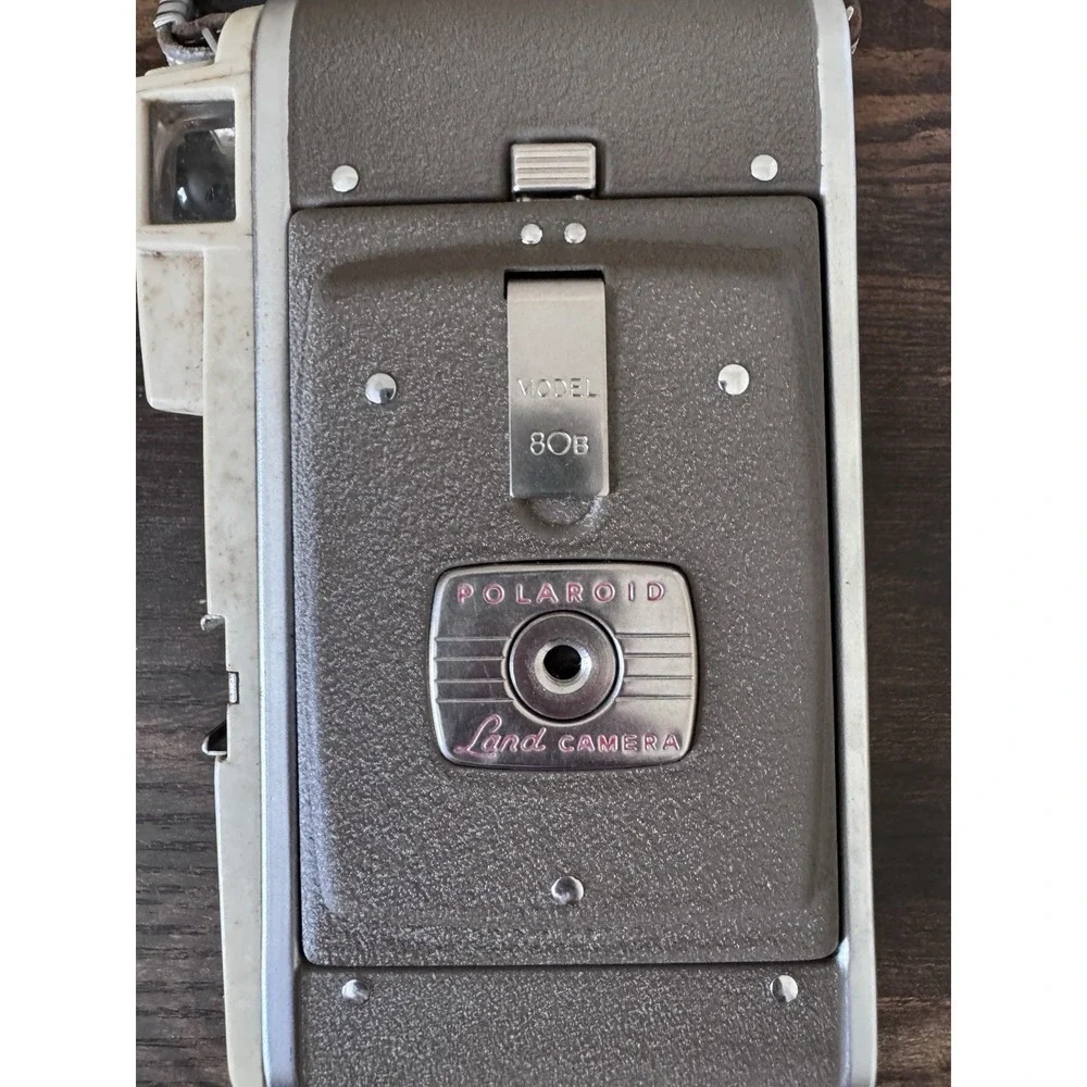 Vintage Polaroid Highlander Land Camera Model 80B With Case Manual & Accessories